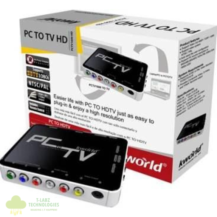 Kworld PC to TV Converter:Support video system - Image 1