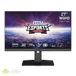 MSI G272QPF 27" Gaming Monitor 2560 x 1440 (QHD) Rapid IPS 1ms 170Hz G-Sync Compatible HDR Ready HDMI Displayport Tilt Swivel Height Adjustable Pivot