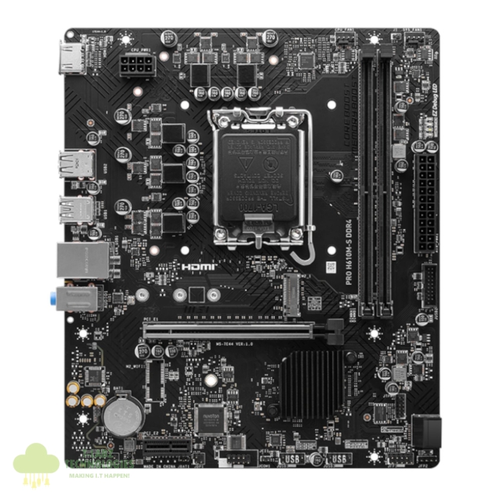 MSI H610M-S PRO LGA1700 M-ATX DDR4 Motherboard - Image 2