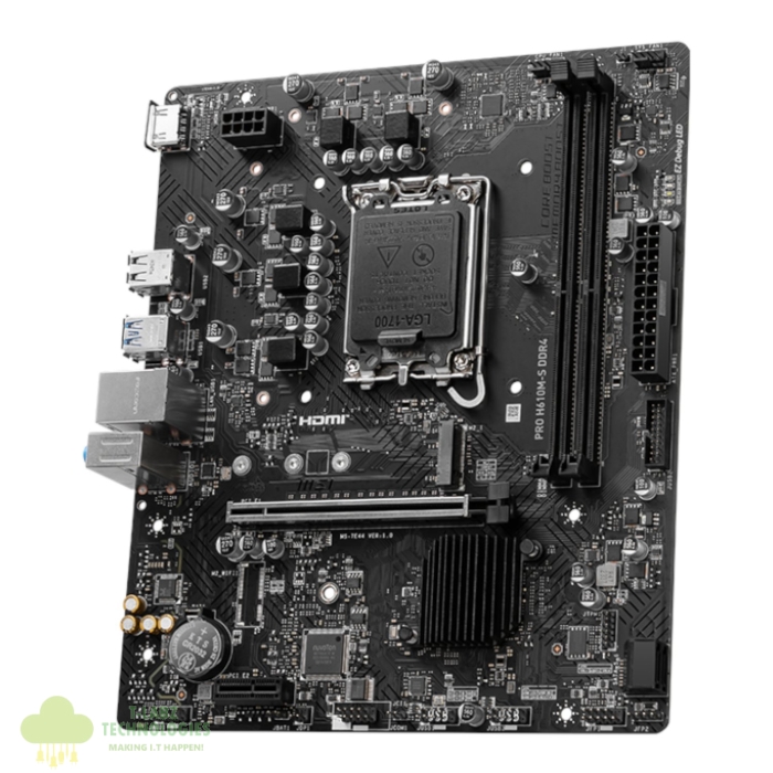 MSI H610M-S PRO LGA1700 M-ATX DDR4 Motherboard - Image 4