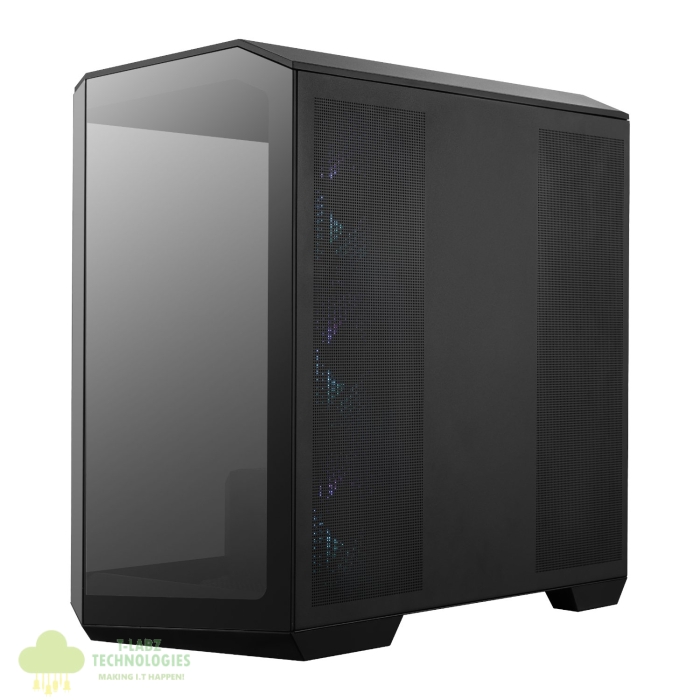MSI MAG PANO M100R PZ M-ATX ARGB Gaming Chassis - Black - Image 3