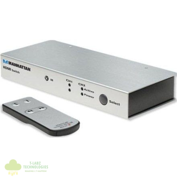 Manhattan HDMI Video Switch 2:1 Manual - Image 1