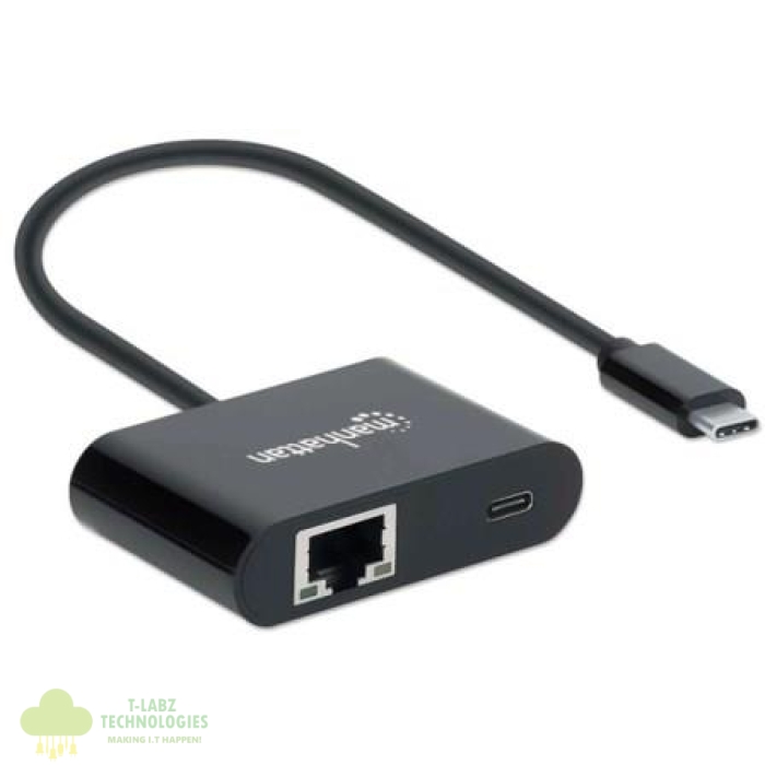 Manhattan SuperSpeed USB Type C to Gigabit - Image 1