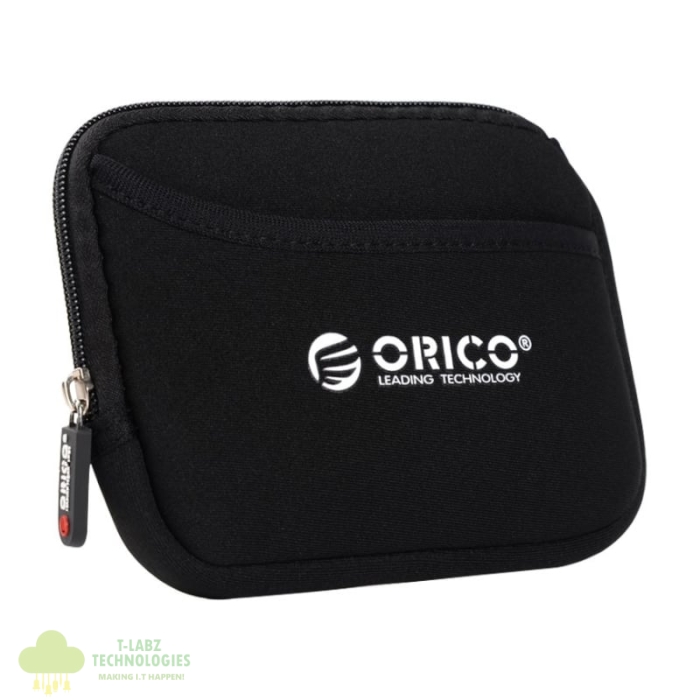 ORICO 2.5" Neoprene Portable HDD Protector Case - Black - Image 1