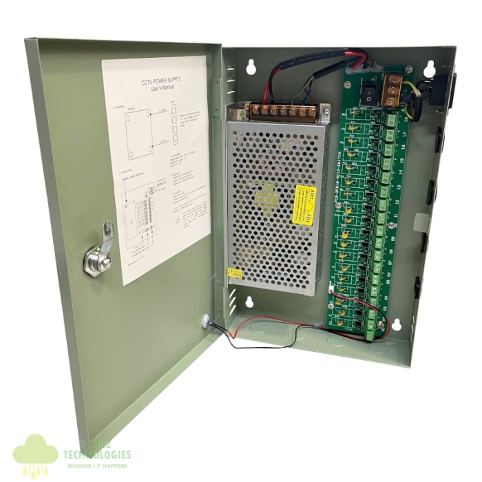 PD Power 18CH PSU 12V 15A PTC - Image 1