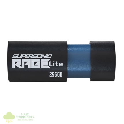 Patriot Rage Lite 256GB USB3.2 Flash Drive - Black