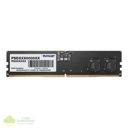 Patriot Signature Line 16GB 4800MHz DDR5 UDIMM Desktop Memory