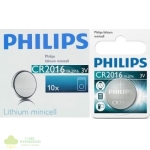 Philips Minicells Battery CR2016 Lithium Sold as