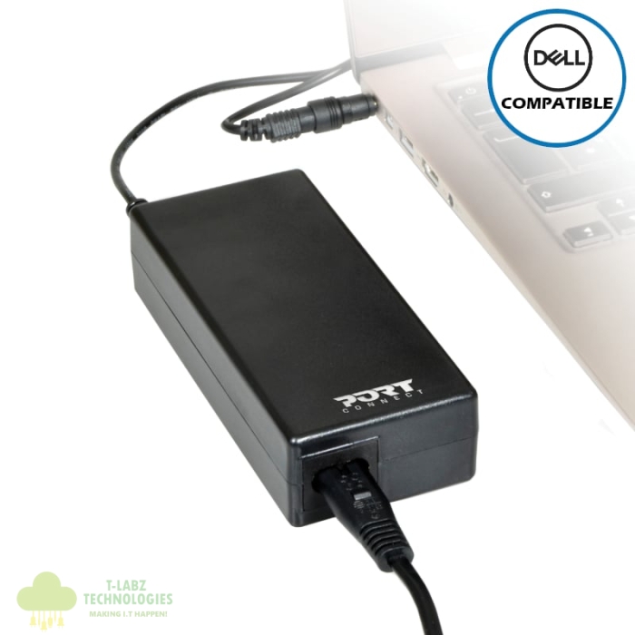 Port Connect 65W Notebooks Adapter Dell - Image 1