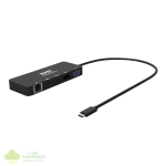 Port USB Type-C to 1 x RJ45|1 x USB3.0 SS|1 x Type-C 85W PD|1 x HDMI2.0|1 x VGA 30cm Cable Dock - Black