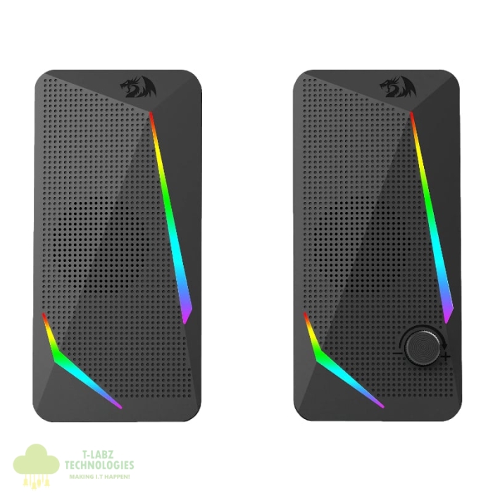 REDRAGON 2.0 Satellite Speakers WALTZ - Black - Image 4