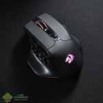 REDRAGON Aatrox Wireless 6200DP RGB MMO Gaming Mouse - Black - Image 3