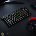 REDRAGON Horus Mini 61Key Red Switch RGB Low Profile Gaming Mechanical Keyboard - Black - Image 4
