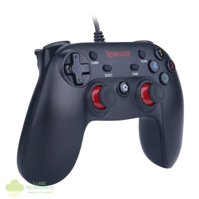 REDRAGON SATURN Wired X/D-input(Digital/Analog) PC Controller Black - Image 1