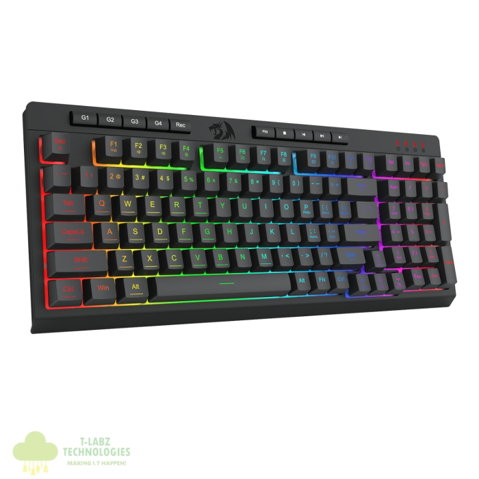 Redragon 4-in-1 Keyboard | Mouse | Mousepad | RGB Headset Gaming Combo - Image 4