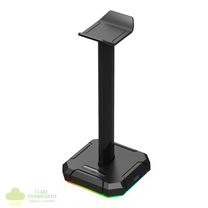 Redragon HA300 Scepter Pro RGB Headset Stand with USB Hub (4 x USB 2.0, RGB Lighting)