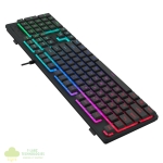 Redragon K521 Upgrade Rainbow LED 104-Key Membrane Gaming Keyboard - Image 3