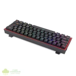 Redragon K616 FIZZ Pro 61-Key RGB Mechanical Gaming Keyboard – Black (60%, RGB, Wireless/Wired, Hot-Swappable) - Image 3