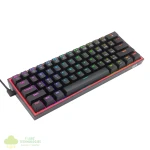Redragon K616 FIZZ Pro 61-Key RGB Mechanical Gaming Keyboard – Black (60%, RGB, Wireless/Wired, Hot-Swappable) - Image 5