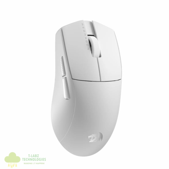 Redragon M916 PRO 1K 3-Mode Wireless Gaming Mouse – White - Image 1