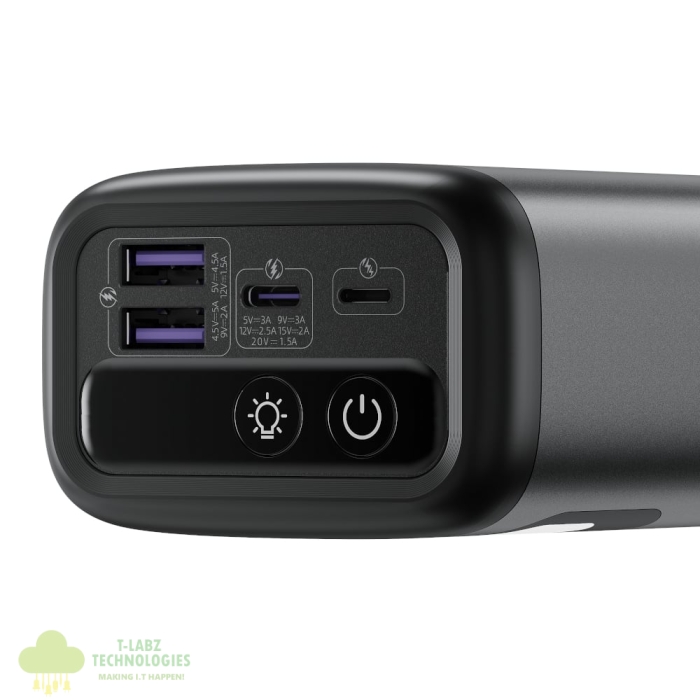 Romoss PMT30 30000mAh 30W Fast Charge Power Bank – Black - Image 4