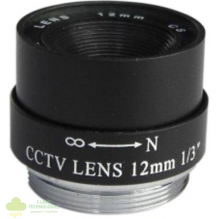 Securnix Lens 12MM FIXED IRIS - Image 1