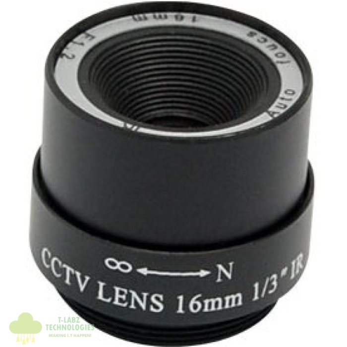 Securnix Lens 16MM FIXED IRIS - Image 1