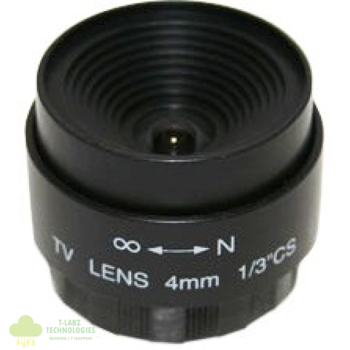 Securnix Lens 4MM FIXED IRIS - Image 1