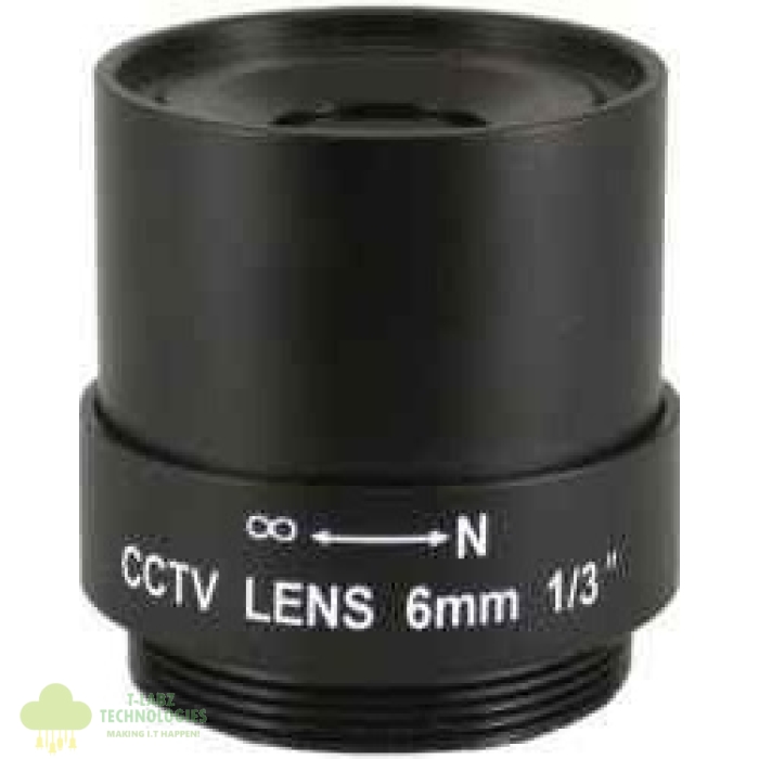 Securnix Lens 6MM FIXED, Retail Box , No Warranty - Image 1