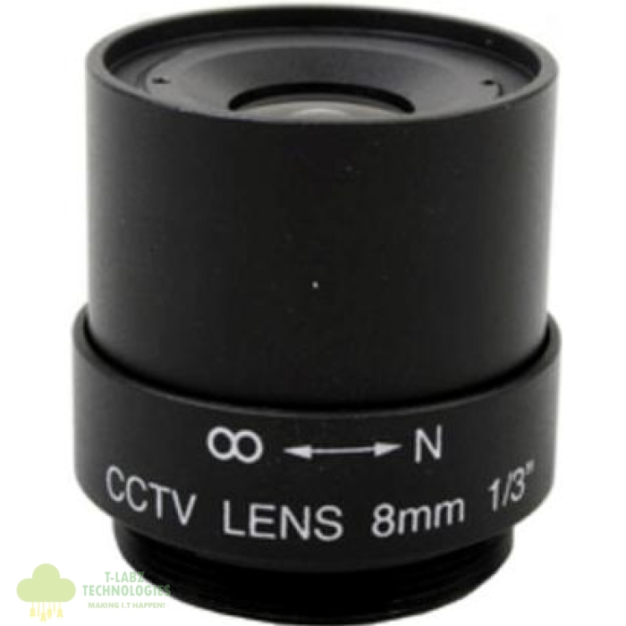 Securnix Lens 8MM FIXED IRIS - Image 1