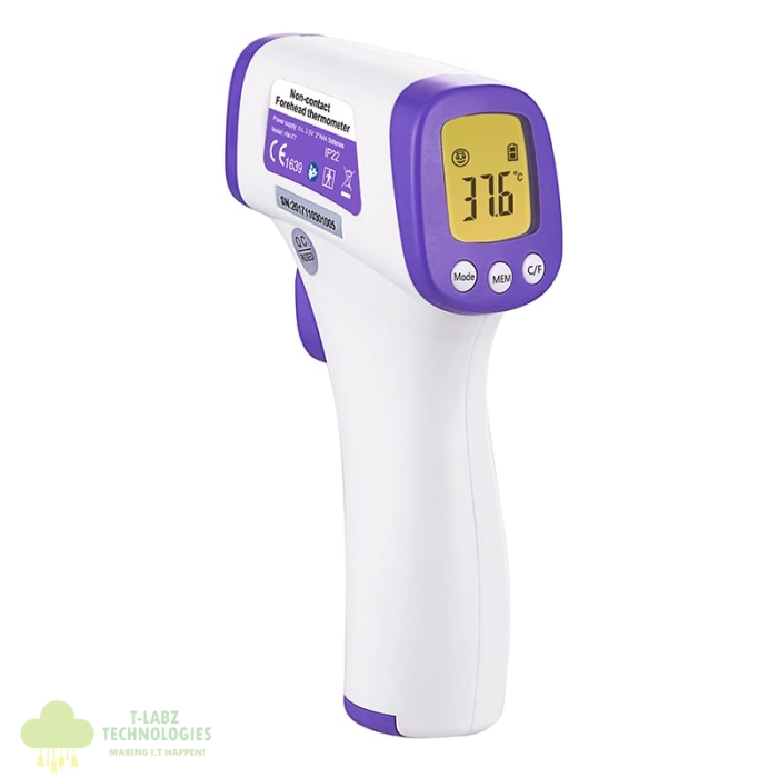 Simzo Non-contact LED Handheld Infrared Thermometer - Single - Image 5
