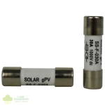 Solarix 30A Solar Photovoltaic Fuse 38mm x 10mm