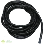 Solarix Flexible Conduit 10mm Diameter PVC Black