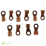 Solarix Non Insulated Copper Battery Cable Lug 25