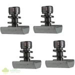 Solarix Rail Nut to Bracket Mount Kit Pack of 4