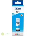 The Epson T03V24A is a 70 ml cyan ink bottle