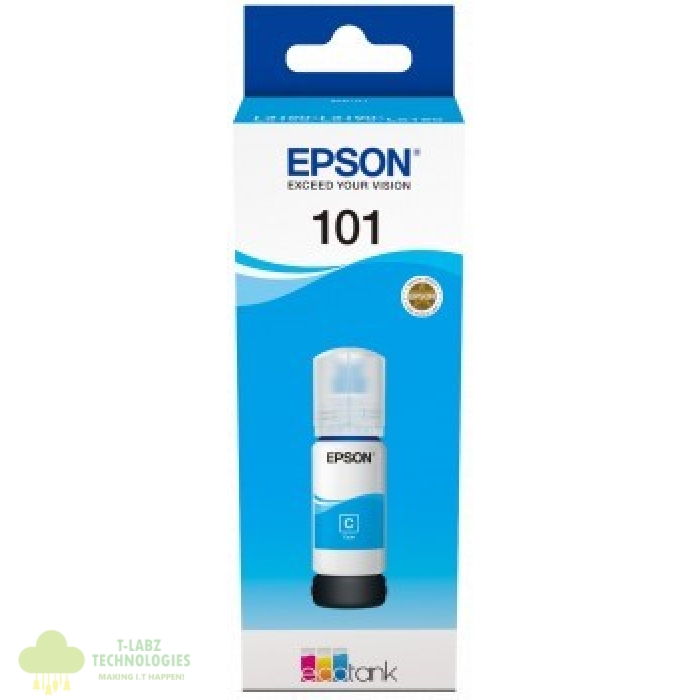 The Epson T03V24A is a 70 ml cyan ink bottle - Image 1