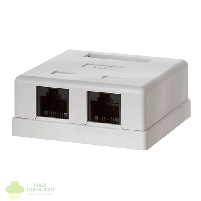 The Netix RJ45 double surface mount box comes - Image 1