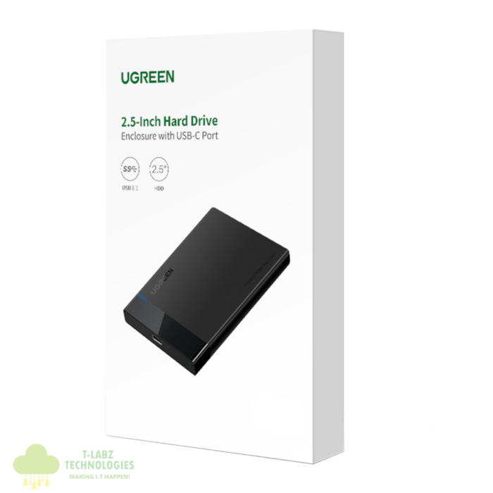 UGREEN 2.5'' SATA Hard Drive USB 3.0 Enclosure, UASP, 6Gbps - Image 5