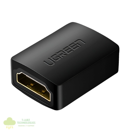 UGREEN 20107-20107 HDMI Female to Female Adapter - Black