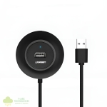 UGREEN 4-IN 1 USB 2.0 Hub (20777) - Black - Image 2