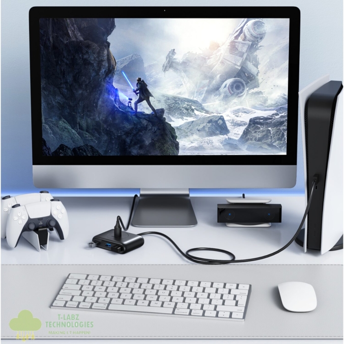 UGREEN 4-Port USB 3.0 Hub with Micro USB | 5Gbps Data Transfer - 1m - Image 5