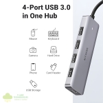 UGREEN 4-in-1 Type-C Hub | USB 3.0 | Type-C - Image 3