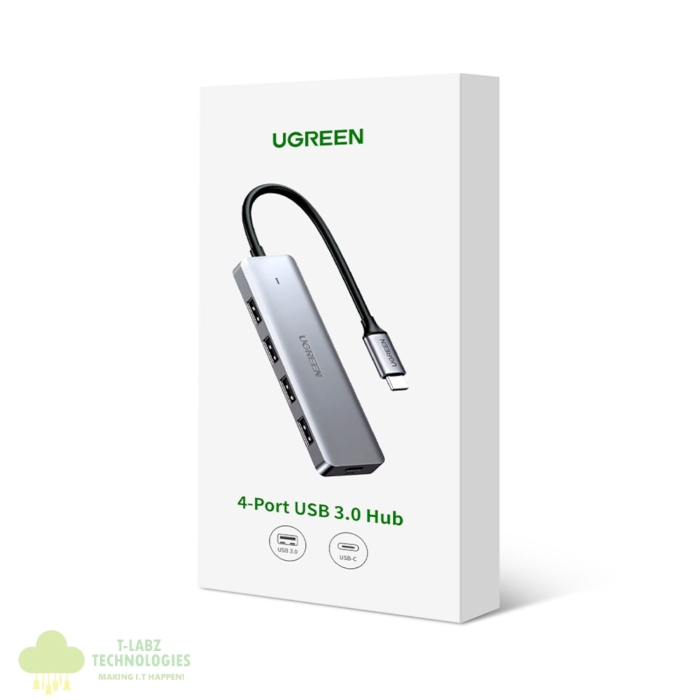 UGREEN 4-in-1 Type-C Hub | USB 3.0 | Type-C - Image 5