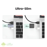 UGREEN CM383-80864 USB-A to 3.5mm Audio Jack External Sound Adapter - Silver - Image 4