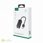 UGREEN CR110 Ethernet Adapter | USB 2.0 to RJ45 - Black - Image 5