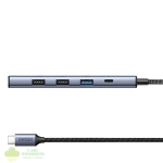 UGREEN Revodok 5-in-1 Type-C Hub | 4K HDMI | Type-C | USB3.0 | USB2.0 - Image 4