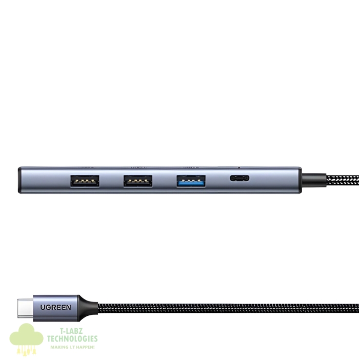 UGREEN Revodok 5-in-1 Type-C Hub | 4K HDMI | Type-C | USB3.0 | USB2.0 - Image 4