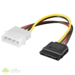 UNIQUE SATA MALE TO 4 PIN FEMALE MOLEX adapter