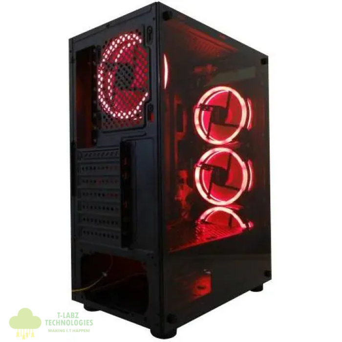 UniQue Gaming Case No PSU With 4 LED Fan - Image 1